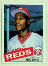 1985 Topps Eric Davis #627 Rookie Baseball Card - From Vending Case - $15.88