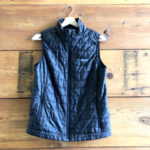 M - Patagonia Black Women&#39;s Nano Puff Insulated Vest Sleeveless Jacket 0131AG - £50.99 GBP