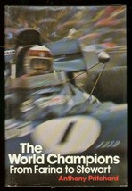 WORLD CHAMPIONS FROM FARINA TO STEWART-HARDCOVER-1974 FN/VF - £29.77 GBP