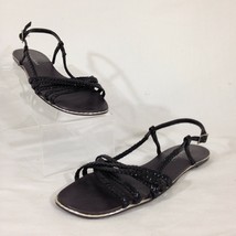 Michael Antonio Black Sandals Shoes Size 5 - £8.44 GBP