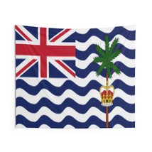 British Indian Ocean Territory Country Flag Wall Hanging Tapestry - $66.49+