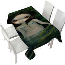 Fantasy Art Painting Mermaid Emerges Tablecloth - $51.95 CAD+