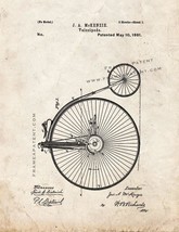 Velocipede Patent Print - Old Look - £6.35 GBP+