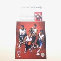 Detroit Pistons Allstars Team Signed 8x10 Photo PSA/DNA LOA - £1,569.11 GBP