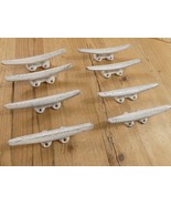 8 CAST IRON CLEAT COAT HOOKS DRAWER PULLS HANDLES NAUTICAL DECOR BEACH *... - $37.83 CAD