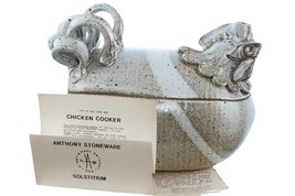 Vintage Ginny and Paul Anthony Studio Pottery Chicken Cooker Sculptural ... - $173.25