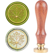 Maple Leaf Wax Seal Stamp Botanical Sealing Wax Stamps Plant 25Mm Retro ... - £11.70 GBP