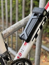 Flex Connex Compact Bicycle Lock White - 35&quot; Extreme Lightweight &amp; Cut Resistant - £82.82 GBP