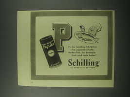 1941 Schilling Paprika Ad - s for Schilling Paprika the appetite-whetter - £14.90 GBP