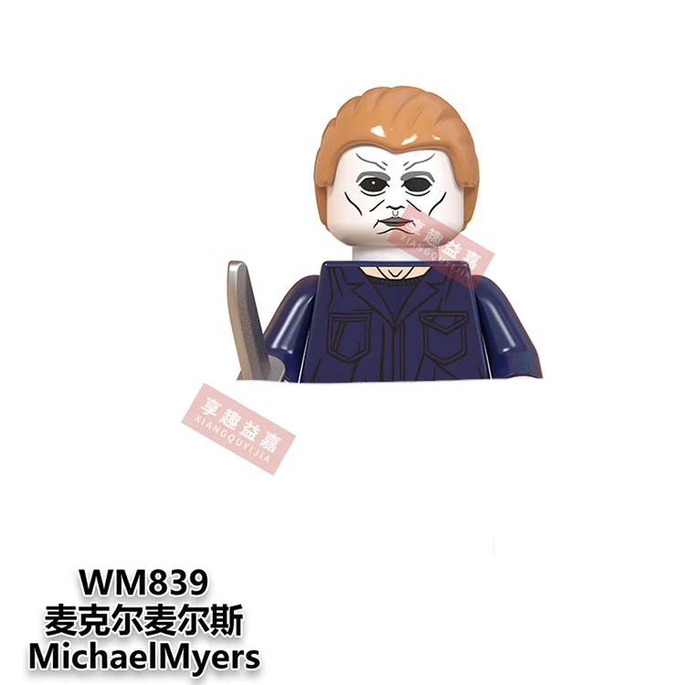 All Saints&#39; Terrifier Chucky Mini Figures Building Blocks for Kids WM839 - $9.28