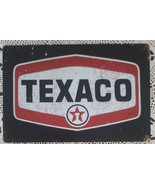 Texaco Star ~ Landscape Metal Sign ~ Distressed Appearance ~ 8&quot; x 11.75&quot; - £17.64 GBP