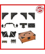 Antique-Inspired Jewelry Box Latch &amp; Handle Kit - Perfect for Crafts and... - $41.30 CAD
