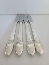 Set Of 4 - 1847 ROGERS BROS. STAINLESS FIRST LOVE Hollow Grille KNIVES (... - €17,36 EUR