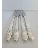 Set Of 4 - 1847 ROGERS BROS. STAINLESS FIRST LOVE Hollow Grille KNIVES (... - €17,24 EUR