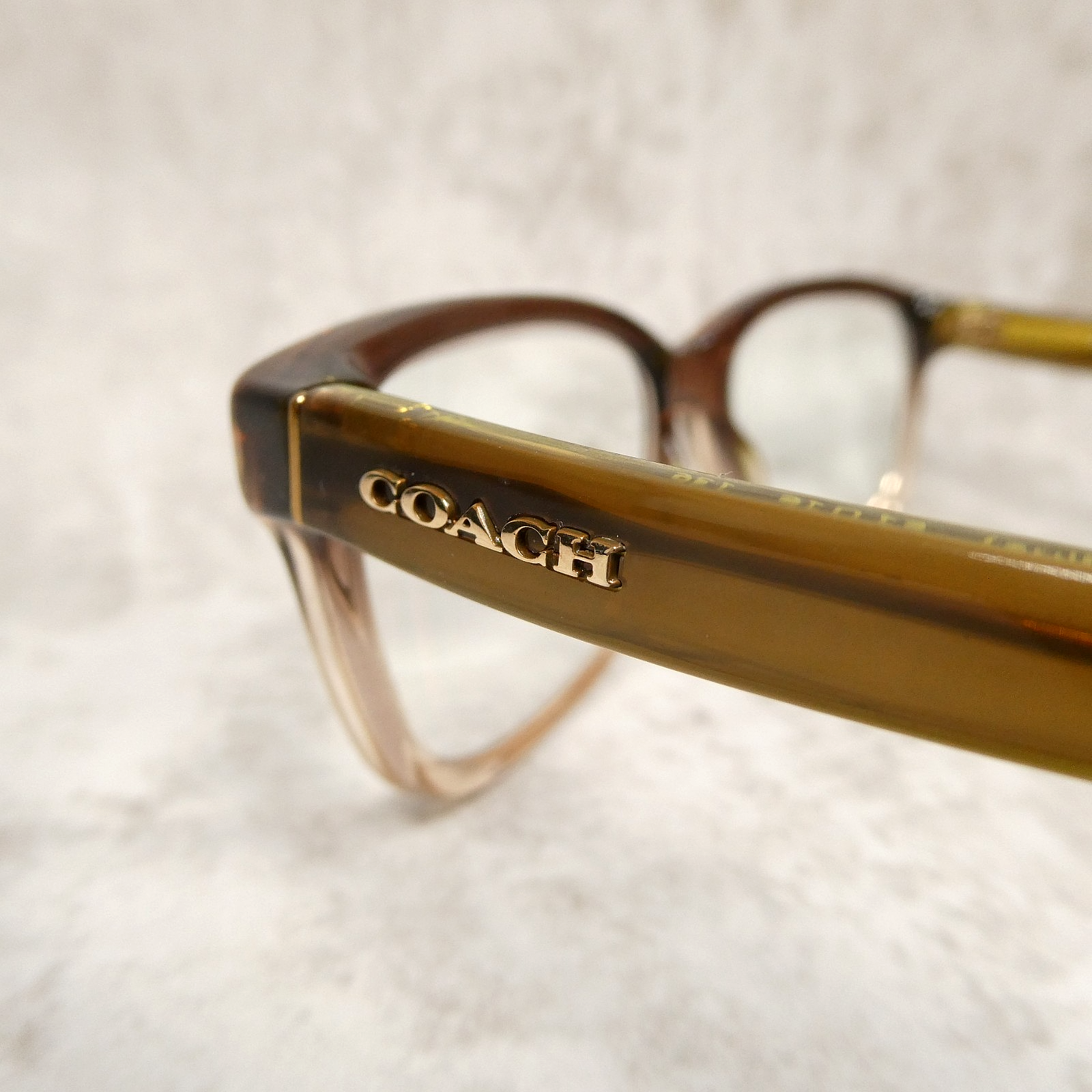 Coach Womens Olive Brown Gradient Eyeglasses FRAMES w/ Case - HC6089 51-16-135 Item image 13