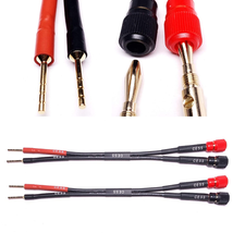 CESS-049 Banana Plug to Pin Type Plug Adapter, Screw Type Banana Cables,... - £14.18 GBP