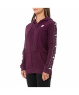 Kappa Banda Durby Violet Zip Up Metallic Logo Hoodie S - NWT  - $57.44 CAD