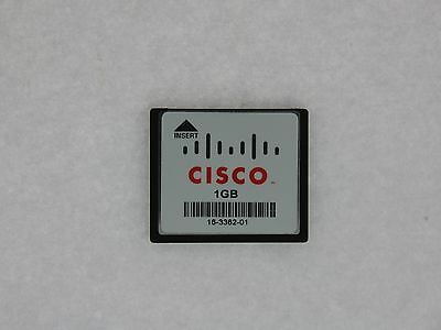 1 GB Genuine Cisco Compact Flash CF Memory Card 1841 2801 2811 2821 2851 3745 - $29.52