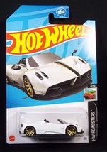 Hot Wheels HW Roadsters white &#39;17 Pagini Huayra 2/10 NEW - £3.94 GBP