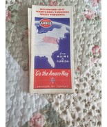 American Oil Company Vintage Map. Delaware, DC, Maryland, Virginia, W. V... - $13.62 CAD