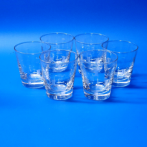 Vintage Libbey Glass 3¼” ETCHED Double Shot Rocks Glass Set Of 6 - RARE ... - $42.97