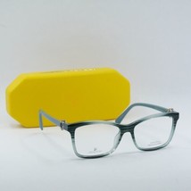 SWAROVSKI SK5255 087 Shiny Turquoise Eyeglasses New Authentic - £42.66 GBP