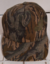 Vintage Mossy Oak Camouflage Hunting Cap Adjustable Snapback Made in the USA - £62.03 GBP