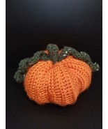 Handmade Crochet Pumpkin with Vines decoration - $17.83 CAD