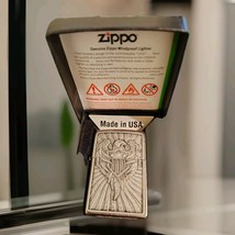 Zippo Eagle Shield Emblem  Design Lighter - Windproof for Outdoors - $30.89