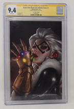 GIANT-SIZE BLACK CAT: INFINITY SCORE #1 Marvel 1:100 Jeehyung Lee CGC SS... - $297.00