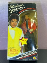 Michael Jackson Doll Beat It Figure LJN 1984 Red Outfit Fully Poseable Read - $49.49