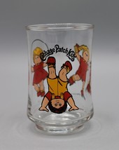 Vintage 1984 Cabbage Patch Kids 3.5&quot; Juice Small Drinking Glass Collectible OAA - £6.22 GBP