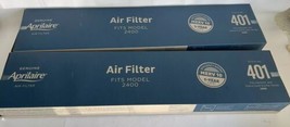 Aprilaire 401 Replacement Air Filters For Aprilaire 2400 Air Purifier New (2) - $47.51