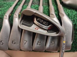 Ping G20 Yellow Dot Golf Iron Set 4-PW,SW Stiff Flex CFS +1 Inch Matchin... - £227.81 GBP