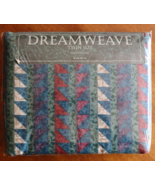 VTG Dream Weave Twin Sheet Set Cotton-Poly Quilt Looking Pattern Made In... - $355.18 MXN
