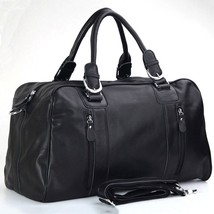  Leather Travel Boston Bag for Men Designer Luggage Bags Duffee Bag Leather Shou - £358.12 GBP