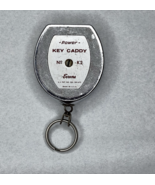 Vintage Evans Power Key Caddy K2 Retractable Chrome Belt Clip Keychain U... - €25,57 EUR