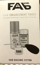 FAB HAIR BUILDING FIBERS KIT.  Enhancement.  Fibres - $11.76