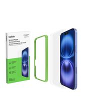 Belkin ScreenForce TemperedGlass Treated Screen Protector for iPhone 16 ... - $17.44