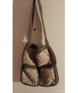 Green Pea Granny Square Tote/Shoulder Bag - €17,09 EUR