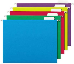 Basics Hanging Organizer File Folder, Letter Size, Assorted Colors - Pac... - $25.33