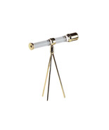 Anyhouz 13*28.5*30cm Modern Crystal Telescope Sculpture Tabletop Home De... - $110.90