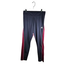 adidas Women&#39;s Sportswear Collegiate Leggings Size Large Blue Red - $17.33