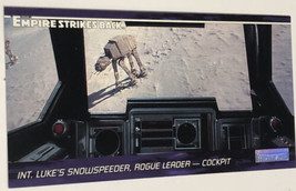 Empire Strikes Back Widevision Trading Card 1995 #23 Luke’s Snowspeeder - £1.91 GBP