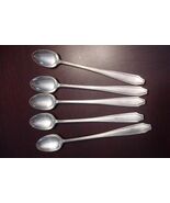 &quot;Wallingford&quot; 27 Iced Tea Spoons &quot;Bedford&quot; 5 spoons 8&quot; long - €17,72 EUR