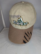 Disney Animal Kingdom Hat Cap I Conquered Expedition Everest Tan RARE Wi... - $49.88
