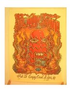 Alto Su Fuoco Poster Firmato E Numerato Da Artista Michael Moto 2006 - $90.30