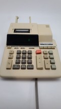 Sharp EL-1801P Portable 12-Digit 2-Color Serial Printing Calculator TESTED  - £47.53 GBP