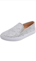 FEVERSOLE Women&#39;s Fashion Slip On Sneaker Casual Platform Loafers Ice Si... - $463.68 MXN