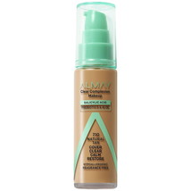 Almay Clear Complexion Acne Foundation Makeup with Salicylic Acid Natural Tan - $15.83
